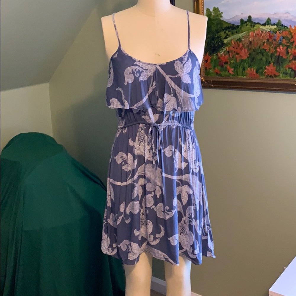 Banana Republic tiered bohemian dress